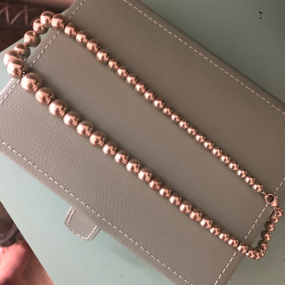 Tiffany Graduated Ball Necklace